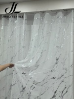 Voilage en mousseline doré scintillant 100 % polyester à motifs abstraits et géométriques, écologique, filtrant la lumière, texture résistante