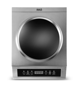 Cuisinière à induction commerciale à brûleur unique concave avec contrôle de température, 3500W, pour wok - Product Image 3