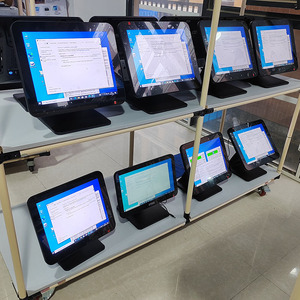 Windows Dual Screen POS <strong>Durable</strong> POS Machine Hardware Grocery Retail Stores <strong>Cash</strong> <strong>Register</strong> 15 Inch