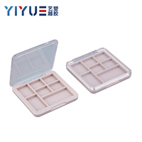 YIYUE Carré Vide Palette Fard À Paupières 7 couleurs Palette Cas