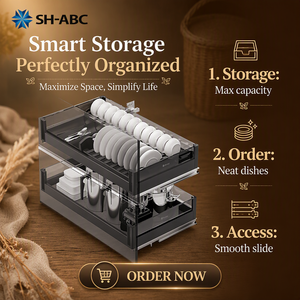 SH-ABC - <span class=keywords><strong>Cajones</strong></span> Extraíbles Multifuncionales <span class=keywords><strong>de</strong></span> Metal <span class=keywords><strong>para</strong></span> <span class=keywords><strong>Cocina</strong></span>, <span class=keywords><strong>Muebles</strong></span> <span class=keywords><strong>para</strong></span> la <span class=keywords><strong>Cocina</strong></span> - Product Image 1