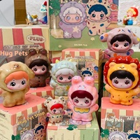 Nouveauté en stock : Figurines d'animaux mignons de la série General PLUS de Hug Pet Store, boîtes mystères d'hiver portables pour la décoration tendance de la maison