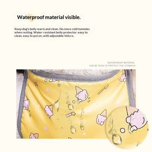 Vêtement de pluie pour chien en polyester à motif animal moderne d'été, imperméable, chaud, taille XXL, avec poche pour le ventre, accessoires pour animaux de compagnie - Product Image 6