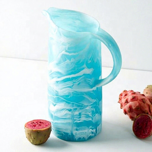 Jarra de Resina Ecológica con Diseño Moderno para Bebidas, Alternativa Sostenible al Plástico, Juego de Servicio para Cafeterías - Product Image 1