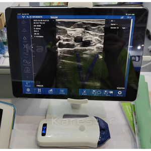 Pemindai <span class=keywords><strong>Ultrasound</strong></span> genggam Wifi Linear gambar jelas pemindai nirkabel 14MHz dokter hewan - Product Image 6