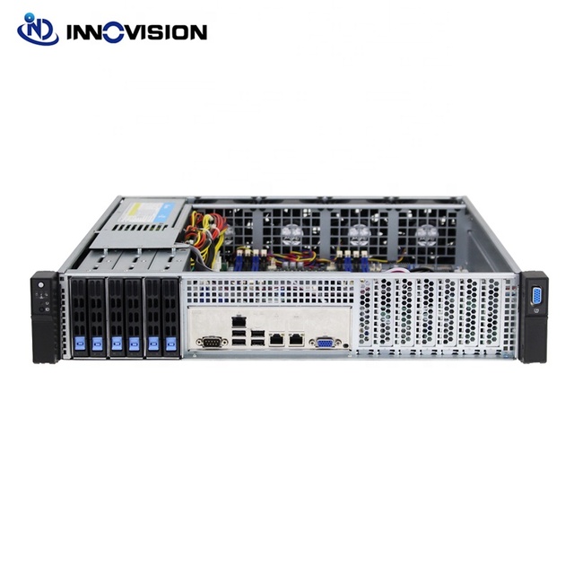 Ultra Compact 2U Rackmount Server Chassis M24306 Six 2.5 SSD Bay Support Eatx Board L430mm Option 6*U2 Nvme BP