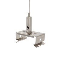 Plafond suspendu fil câble pince piste lumières suspendues suspension pince câble système de suspension