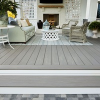 Revêtement de terrasse WPC circulaire creux co-extrudé de qualité supérieure, revêtement de sol composite bois-plastique de haute qualité pour les distributeurs mondiaux