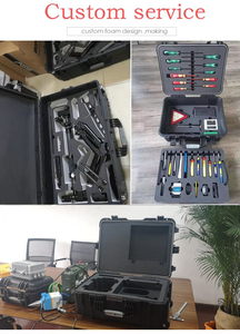 D6133 Ip67 grand équipement en plastique dur roulant étanche mallette à <span class=keywords><strong>outils</strong></span> de transport boîte à <span class=keywords><strong>outils</strong></span> avec poignée de roues <span class=keywords><strong>valise</strong></span> à bagages - Product Image 6