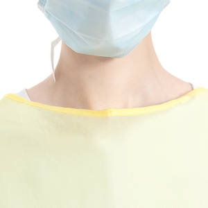 Hubei Haixin外科用コート不織布使い捨て衣類SMMS手術患者ガウン卸売隔離ガウン医療サプライヤー - Product Image 5