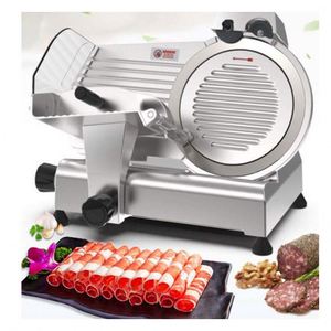 Machine à découper la viande électrique commerciale 220v 110v, trancheuse automatique de saucisses et de poisson congelé pour la fabrication de produits carnés - Product Image 2