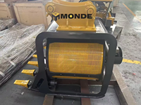 Godet de criblage hydraulique réversible haute efficacité pour la séparation du sable et du gravier dans la production d'agrégats en carrière