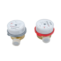 Compteur d'eau multi-jets en laiton classe B DN15, norme ISO 4064, haute précision, protection IP65, OEM, garantie 2 ans