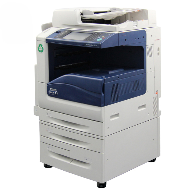 Used Copiers for Xerox Workcentre 7855i Duplicator Printers High Efficiency Digital Photocopiers Printing Machine