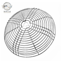 Grille de protection de ventilateur en fil d'acier inoxydable soudé OEM ODM avec forme résistante à la corrosion et pliable pour système de ventilation