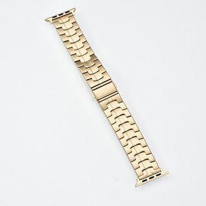 Bracelet de luxe en acier inoxydable pour Apple Watch Series 10 9 8 7 6 SE Ultra 2, style Iron Man, bracelet en métal à 3 maillons - Product Image 6