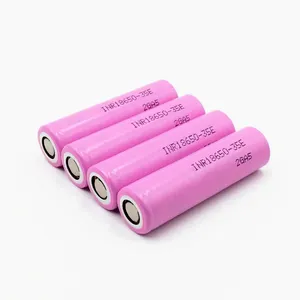 قابلة للشحن عالية التفريغ SDI INR18650 35E 3.7V 3500mAh الأصلي بطارية ل سام بطارية ليثيوم أيون