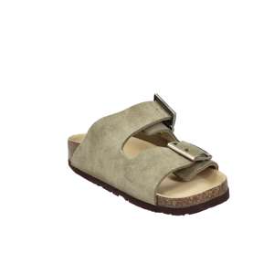 Pantoufle pour homme Bionatura, couleur taupe, taille 42, talon de 3 cm, pour la maison - Product Image 4