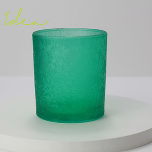 Custom Decoration New Style Lower Price Fashion Design Luxury Style 7oz Glass Candle Holder for Household Decoration - Product Image 4