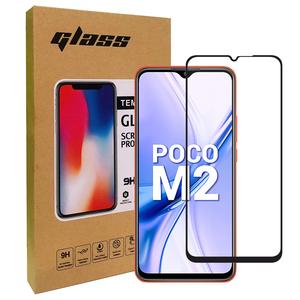 Venta caliente xiaomi de vidrio templado película <span class=keywords><strong>es</strong></span> adecuado para Xiaomi Poco teléfono M2 completa vidrio cubierto protector - Product Image 1