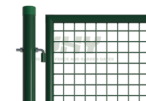 <span class=keywords><strong>Portail</strong></span> de clôture en treillis métallique rond, robuste, galvanisé à chaud et thermolaqué, pour une utilisation longue durée dans les jardins - Product Image 3