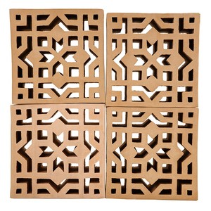 Pannello Decorativo in Terracotta Alcazar 12x12 Pollici per Uso Interno ed Esterno - Product Image 2
