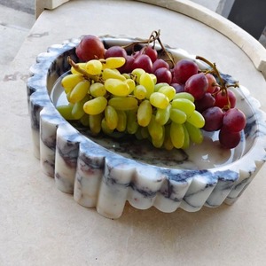 Bol de service en marbre de qualité supérieure, élégant, pour la maison, l'hôtel, le restaurant, disponible au prix de gros. - Product Image 6