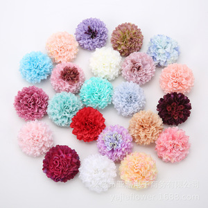 Silk <b>Flower</b> Heads <b>Artificial</b> <b>Flowers</b> For Wedding Home Decoration 12 Colors GX156 - Product Image 5