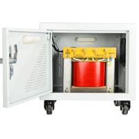 Transformateur de puissance pour commande de machine-outil 240V/220V vers 12V/24V/36V, monophasé, isolation, bobinage toroïdal en aluminium