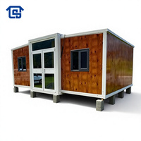 Maison préfabriquée modulaire mobile extensible et démontable multi-usages pour bureau, atelier, appartement, espaces de vie