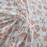 Usine En Gros Africain Polyester Disperse Imprimé Tissu 100% Polyester Fleur Conception Imprimé Tissu Tissu pour Textile À La Maison