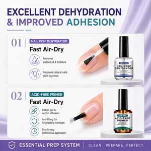Primer <span class=keywords><strong>Unghie</strong></span> Beauty Nail 15ml Senza Acidi, Disidratante per Preparazione <span class=keywords><strong>Unghie</strong></span>, Gel UV, Polvere Acrilica, Uso Professionale per Salone - Product Image 4