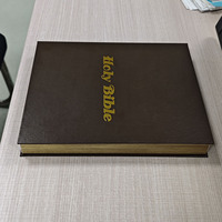 Boîte cadeau en forme de livre ouvrable à la mode Vintage vide faux livre stockage gaufrage mat stratification 2mm visage crème pour les yeux stockage