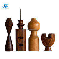 Fresado de torneado CNC hecho a medida y diseño de piezas de madera Servicios de máquina de carpintería CNC Permitiendo una entrega rápida de fábrica