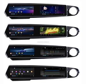 Écran de divertissement Android 12,3 pouces à double écran pour Chevrolet Camaro 2016-2018 avec CarPlay sans fil et panneau copilote - Product Image 2