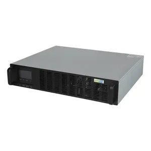 مصدر طاقة مستمر متصل 1kva 2kva 3kva 2u Rackmount مصدر طاقة مستمر متصل 1kva رف بطارية احتياطية امدادات الطاقة مع بطارية داخلية