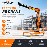 Mini-grue hydraulique mobile 1-3T, avec châssis de levage rotatif à flèche, montée sur véhicule pour le chargement et le déchargement