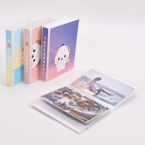 Vente en gros personnalisé 4*6 pouces étanche dessin animé PVC/tissu couverture flexible bébé enfants mariage <span class=keywords><strong>Album</strong></span> <span class=keywords><strong>photo</strong></span> cadeau pour enfants - Product Image 5