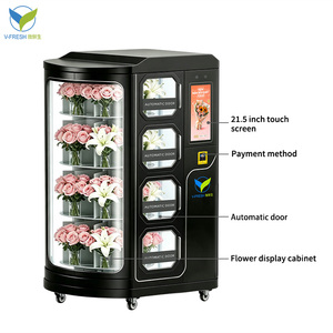 VFresh Nouvelles Idées de Produits : Distributeur Automatique de Fleurs Rotatif de Luxe pour Usage Commercial - Product Image 2