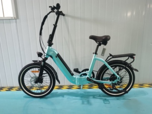 จักรยานพับได้สำหรับผู้หญิง ยี่ห้อ Swan รุ่น City Ebike 250w พับได้ - Product Image 5