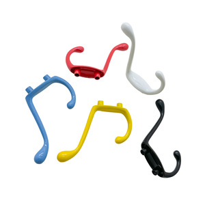 Wall Mounted <b>Single</b> <b>Coat</b> <b>Hooks</b> Cast Iron Rectangle Shape For Bathroom Clothing Storage 5-10kg Load Capacity - Product Image 4
