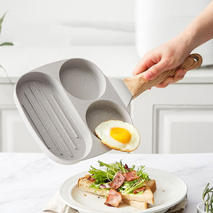 Sartén de cerámica antiadherente de aleación de aluminio Dosa Tawa de 10 Cm para cocinar huevos de codorniz, diseño contemporáneo ecológico - Product Image 3