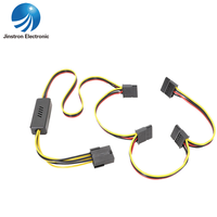 Faisceau de câblage personnalisé pour drone UAV, double câble AF en cuivre étamé, assemblage de fils 12V, 500mm, 1m, 1.5m, PVC, nylon, multicoptère FPV