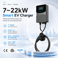 Produsen Charger EV Komersial untuk Rumah 22kw 11kw 7kw AC Wallbox OCPP Tipe 2 Tipe 1 Stasiun Pengisian Daya EV yang Dipasang di Dinding