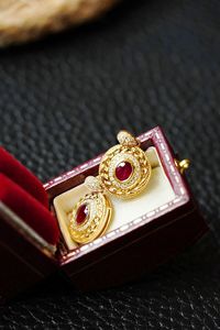 สร้อยคอรูปนกพิราบ Xinfly สินค้าขายดี ทันสมัย ประดับทับทิมธรรมชาติ 0.335 กะรัต ทองคำแท้ Au750 งานจิวเวลรี่ชั้นดี ทองคำบริสุทธิ์ 18K ประดับเพชร 0.075 กะรัต - Product Image 5