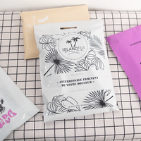 Sacs d'expédition en polyéthylène avec poignée pour vêtements, sacs postaux personnalisés avec logo pour T-shirts et colis de messagerie