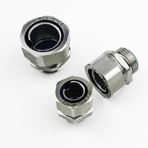 Precio de Fábrica, Conector Flexible para Conducto Metálico G2-1/2, Adaptador de Prensaestopas para Cable Metálico, Conector para Conducto Metálico, Junta para Manguera - Product Image 2