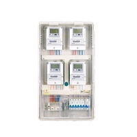 200 AMP 400AMP Peter Box Caja de medidor montada en poste Monofásico 6 GPRS Caja de medidor de Energía Inteligente