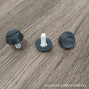 Adjustable Feet Pads M6 20mm <b>Plastic</b> Furniture Leg Protection For Tables Chairs <b>Shelves</b> Coffee Tables - Product Image 1