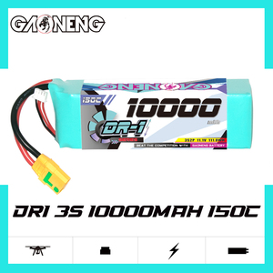 GAONENG GNB DR-1 ซีรีส์ 10000mAh 10AH 3S 11.1V 150C XT90S RC แบตเตอรี่ลิโป้ 1/8 RC รถ Traxxas X-MAXX SPARTAN KM4 ARRAMA F1 - Product Image 3